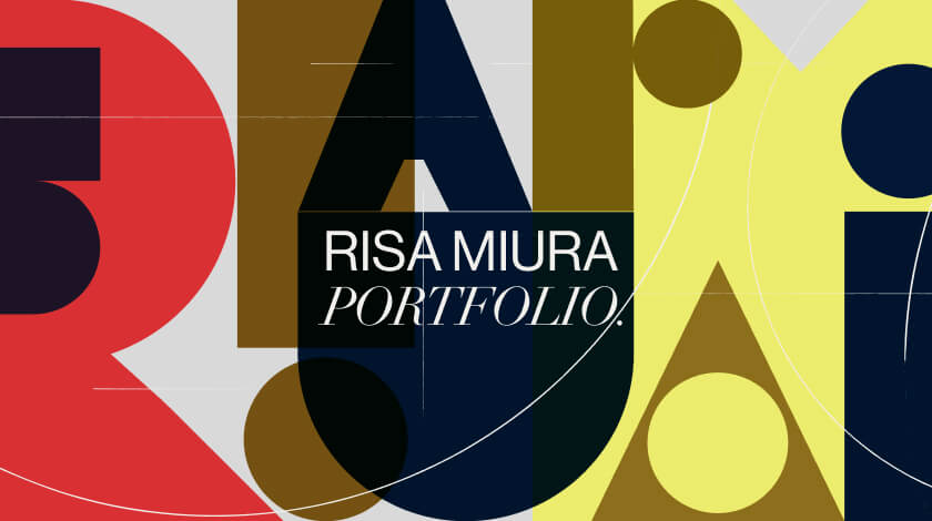 自身のポートフォリサイトのサムネイル